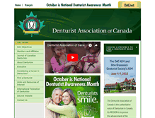 Tablet Screenshot of denturist.org